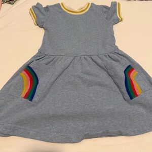 Mini Boden Dress with Rainbow Pockets